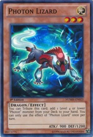 Photon Lizard [NUMH-EN023] Super Rare - Trinity Hobby