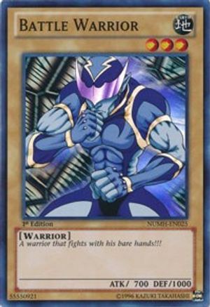 Battle Warrior [NUMH-EN025] Super Rare - Trinity Hobby