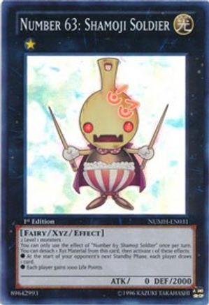 Number 63: Shamoji Soldier [NUMH-EN031] Super Rare - Trinity Hobby