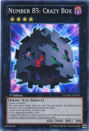 Number 85: Crazy Box [NUMH-EN033] Super Rare - Trinity Hobby