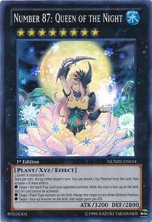 Number 87: Queen of the Night [NUMH-EN034] Super Rare - Trinity Hobby