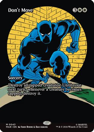 Don't Move (Borderless)  (MAR-043) - [Marvel Universe Eternal-Legal]