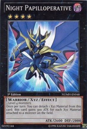 Night Papilloperative [NUMH-EN048] Super Rare - Trinity Hobby