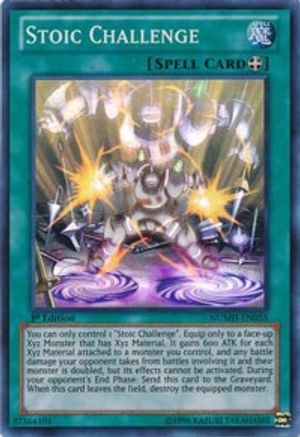 Stoic Challenge [NUMH-EN055] Super Rare - Trinity Hobby