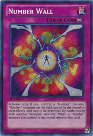 Number Wall [NUMH-EN058] Secret Rare - Trinity Hobby