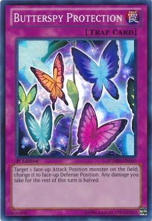 Butterspy Protection [NUMH-EN060] Super Rare - Trinity Hobby