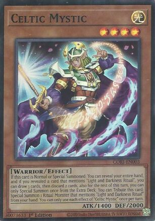 Celtic Mystic [CORI-EN003] - Chaos Origins 1st Edition - Super Rare