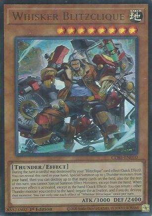 Whisker Blitzclique [CORI-EN010] - Chaos Origins 1st Edition - Ultra Rare