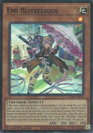 Emi Blitzclique [CORI-EN014] - Chaos Origins 1st Edition - Super Rare
