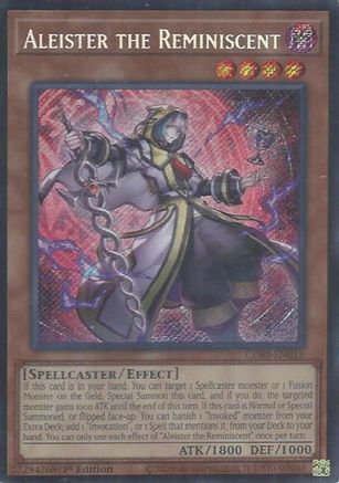 Aleister the Reminiscent [CORI-EN015] - Chaos Origins 1st Edition - Secret Rare