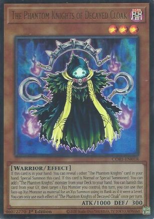 The Phantom Knights of Decayed Cloak [CORI-EN018] - Chaos Origins 1st Edition - Ultra Rare