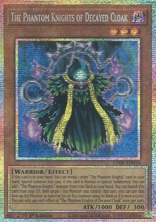 The Phantom Knights of Decayed Cloak (Starlight Rare) [CORI-EN018] - Chaos Origins 1st Edition - Starlight Rare