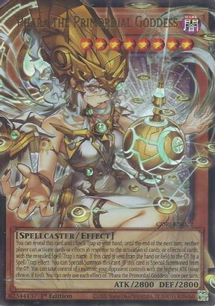 Phara the Primordial Goddess (Extended Art) [CORI-EN022] - Chaos Origins 1st Edition - Ultra Rare