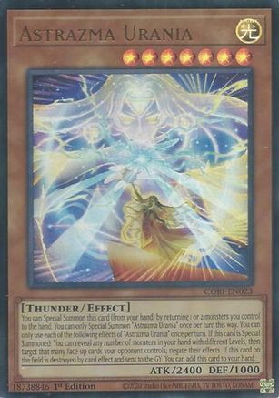 Astrazma Urania [CORI-EN023] - Chaos Origins 1st Edition - Ultra Rare