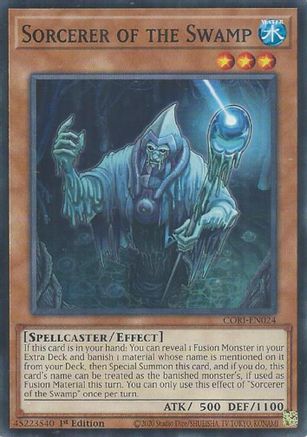 Sorcerer of the Swamp [CORI-EN024] - Chaos Origins 1st Edition - Common / Short Print