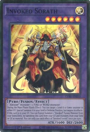 Invoked Sorath [CORI-EN030] - Chaos Origins 1st Edition - Super Rare