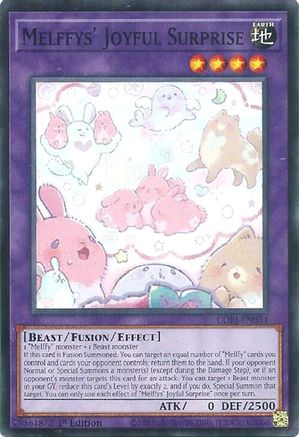 Melffys' Joyful Surprise [CORI-EN034] - Chaos Origins 1st Edition - Common / Short Print
