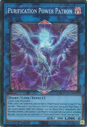 Purification Power Patron [CORI-EN039] - Chaos Origins 1st Edition - Super Rare