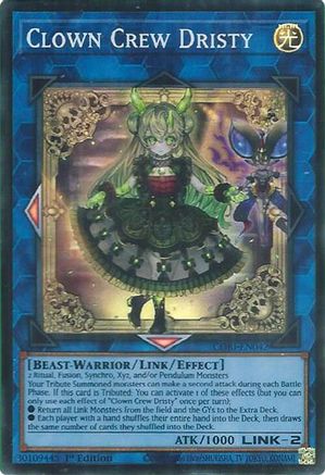Clown Crew Dristy [CORI-EN042] - Chaos Origins 1st Edition - Super Rare