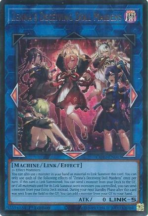 Zenna's Deceiving Doll Maidens [CORI-EN043] - Chaos Origins 1st Edition - Ultra Rare
