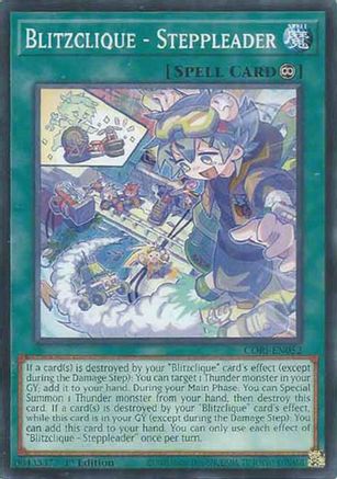 Blitzclique - Steppleader [CORI-EN052] - Chaos Origins 1st Edition - Common / Short Print