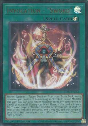 Invocation - "Sword" [CORI-EN053] - Chaos Origins 1st Edition - Ultra Rare