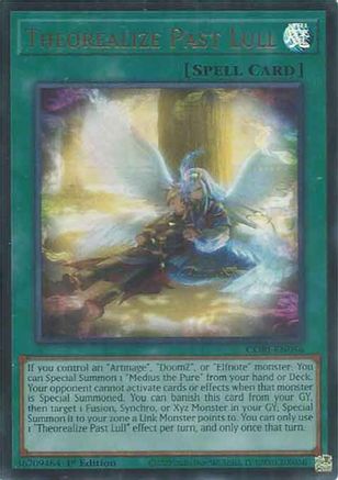 Theorealize Past Lull [CORI-EN056] - Chaos Origins 1st Edition - Ultra Rare