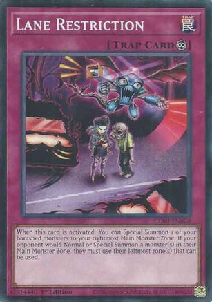 Lane Restriction [CORI-EN078] - Chaos Origins 1st Edition - Common / Short Print