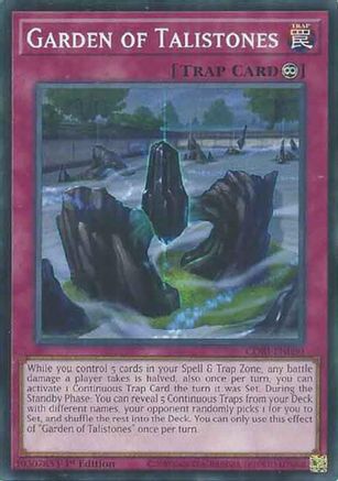 Garden of Talistones [CORI-EN080] - Chaos Origins 1st Edition - Common / Short Print