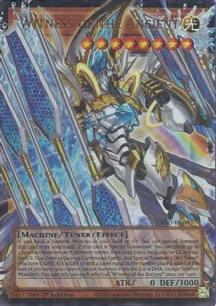 Witness of the Ancient (Secret Rare) [CORI-EN081] - Chaos Origins 1st Edition - Secret Rare