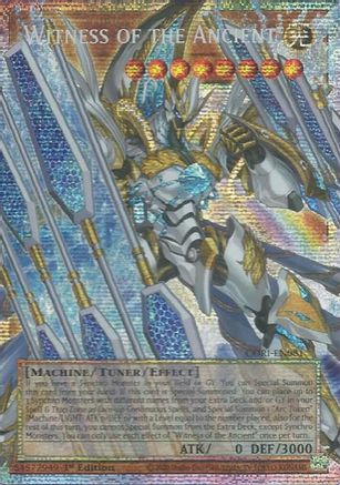 Witness of the Ancient (Starlight Rare) [CORI-EN081] - Chaos Origins 1st Edition - Starlight Rare
