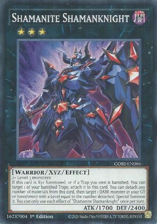 Shamanite Shamanknight [CORI-EN086] - Chaos Origins 1st Edition - Common / Short Print