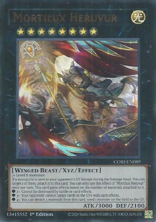 Mortilux Heruvur [CORI-EN089] - Chaos Origins 1st Edition - Ultra Rare