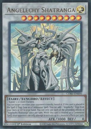 Angelechy Shatranga [CORI-EN090] - Chaos Origins 1st Edition - Ultra Rare