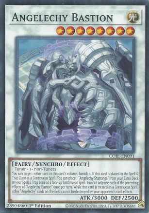 Angelechy Bastion [CORI-EN091] - Chaos Origins 1st Edition - Common / Short Print