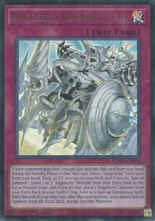 Angelechy Opening to e4 [CORI-EN096] - Chaos Origins 1st Edition - Ultra Rare