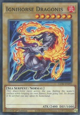 Ignihorse Dragonis [CORI-EN097] - Chaos Origins 1st Edition - Common / Short Print