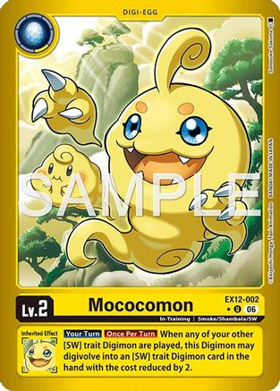 Mococomon (Limited Foil) (EX12-002) - [Digital World Shambala] Foil