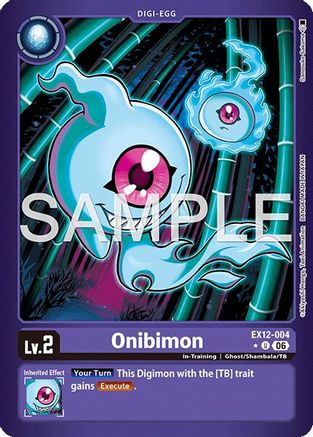 Onibimon (Limited Foil) (EX12-004) - [Digital World Shambala] Foil