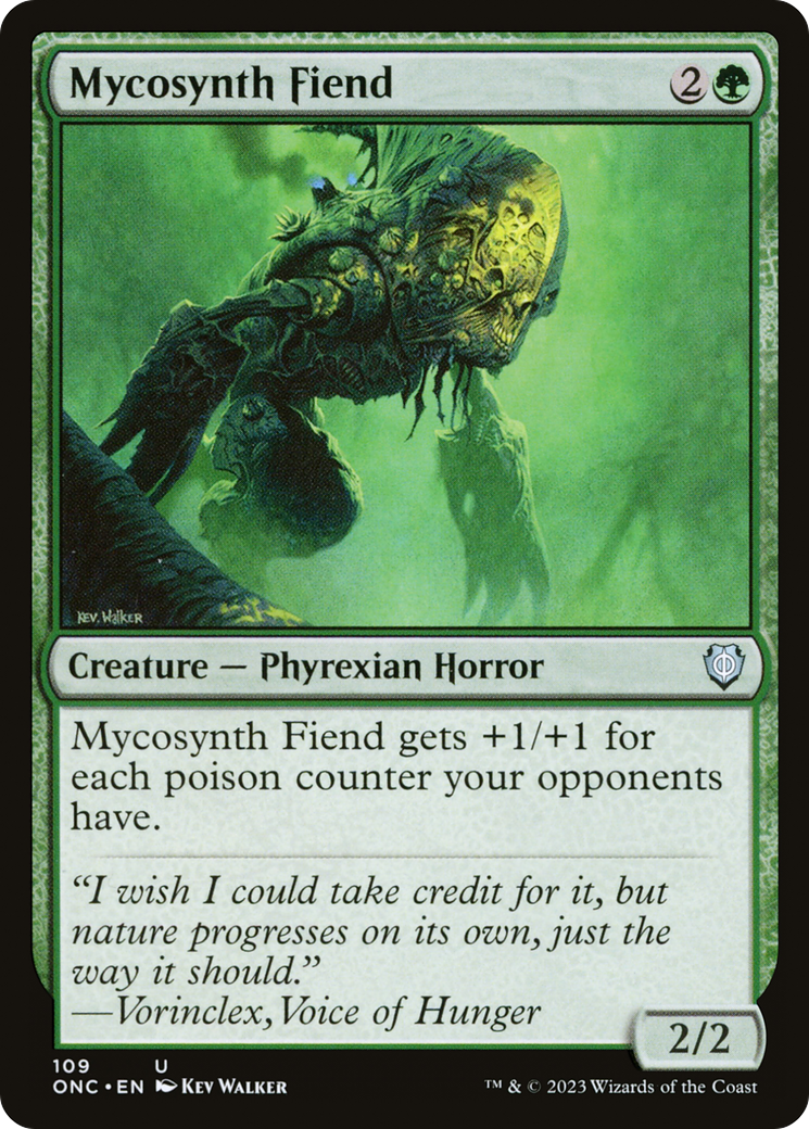 Mycosynth Fiend [Phyrexia: All Will Be One Commander] - Trinity Hobby