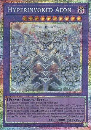 Hyperinvoked Aeon (Starlight Rare) [CORI-EN033] - Chaos Origins 1st Edition - Starlight Rare