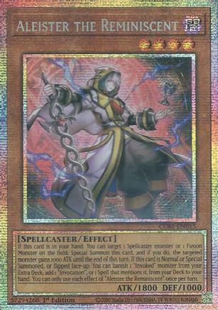 Aleister the Reminiscent (Starlight Rare) [CORI-EN015] - Chaos Origins 1st Edition - Starlight Rare