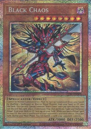 Black Chaos (Starlight Rare) [CORI-EN001] - Chaos Origins 1st Edition - Starlight Rare