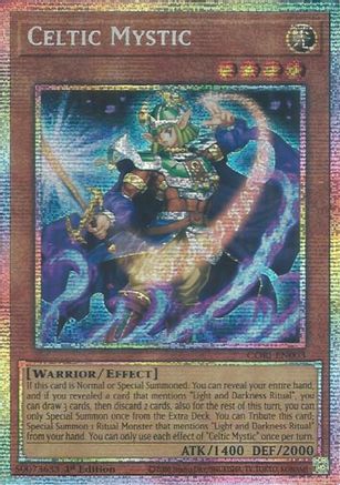 Celtic Mystic (Starlight Rare) [CORI-EN003] - Chaos Origins 1st Edition - Starlight Rare
