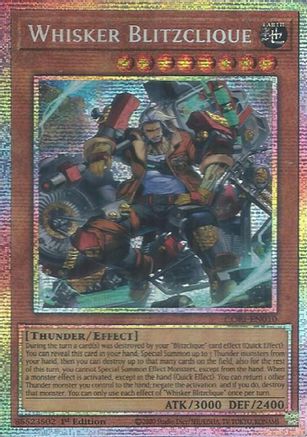Whisker Blitzclique (Starlight Rare) [CORI-EN010] - Chaos Origins 1st Edition - Starlight Rare