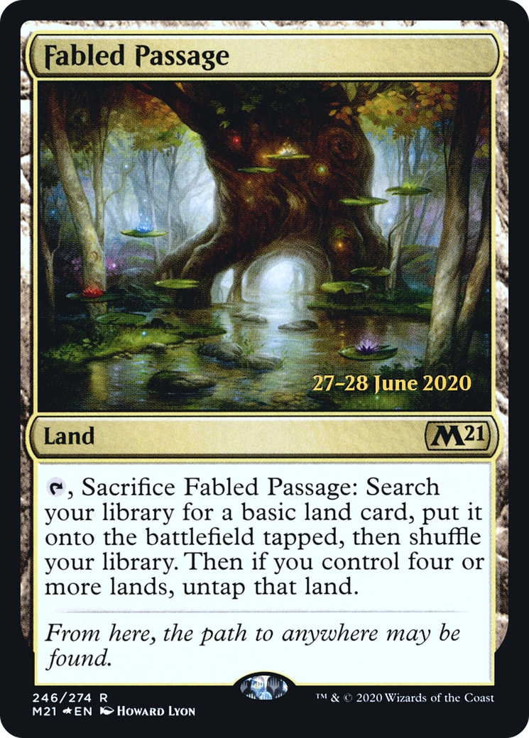 Passage Fable [Promotions de l'Avant-première de l'Édition de Base 2021] 