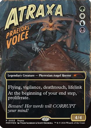 Atraxa, Praetors' Voice  [Foil]  (MFP-003) - [MagicFest Cards]