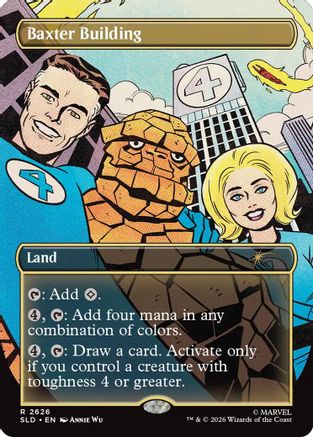 Baxter Building  [Foil]  (SLD-2626) - [Secret Lair Drop Series]