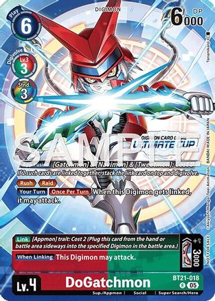DoGatchmon (Ultimate Cup 26-27 Season 2) (BT21-018) - [World Convergence] Foil