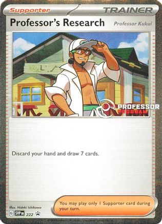 Professor's Research [Professor Kukui] - (222) Holofoil [Professor Program Promos]